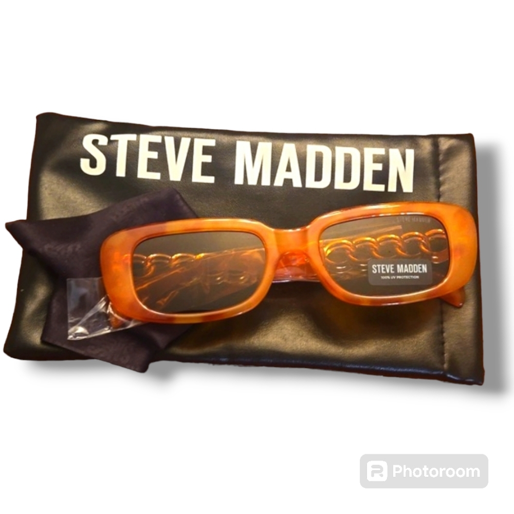 Steven Madden NWOT Orange Tortoise ShellSunglasses